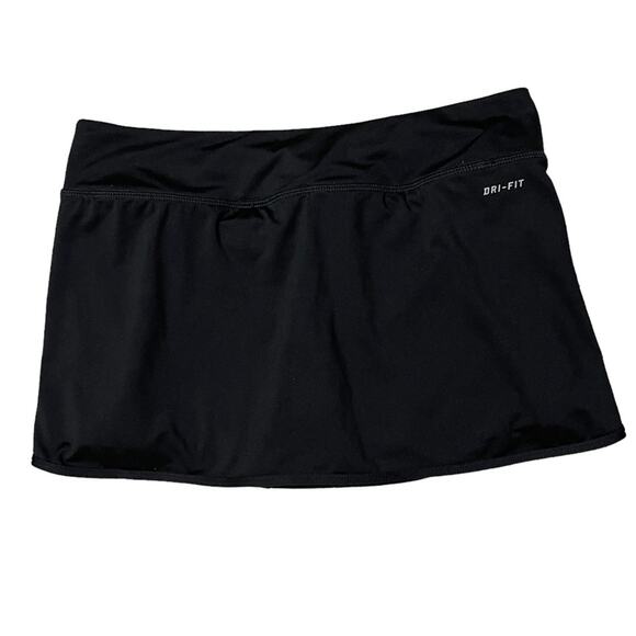 Nike Core Black Mini Boardskirt Swim Skort Size M - Picture 8 of 10